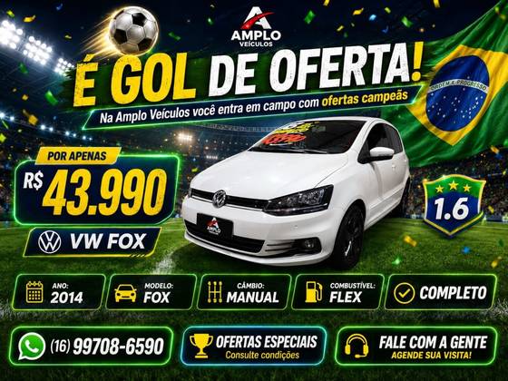 VOLKSWAGEN FOX 1.0 MI COMFORTLINE 8V FLEX 4P MANUAL VOLKSWAGEN FOX 1.0 MI COMFORTLINE 8V FLEX 4P MANUAL